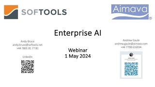 Enterprise AI Webinar by Aimava and Softools