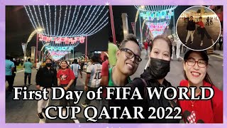 🇶🇦QATAR 2022:FIFA WORLD CUP QATAR  FIRST NIGHT|DAMING TAO SA SOUQ WAQIF AT CORNICHE |Lucy Pagalan