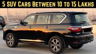 Top 5 SUV Cars Between 10 to 15 Lakhs Rs in India 2022 | Best SUV Under 15 Lakhs with Sunroof