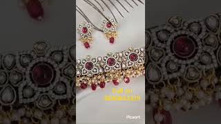 premium quality chokar#chokar#jhumka #jewellery #fashion ##bridalset #necklace #necklacedesign