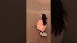 Dubai safaris SandBoarding