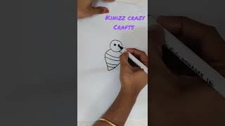 how to draw honeybee#easydrawing #drawing #shorts