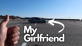 Teaching My Girlfriend Manual In My Drift Car!!