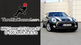 MINI Cooper D Clubman acceleration - ThrottleChannel.com