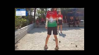 France vs Hungary (Women), Petanque Europe Championship 2023