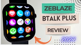 ZEBLAZE BTALK PLUS - Smartwatch Lançamento 2024 - Tela GIGANTE 2.03 e Sono REM - REVIEW!