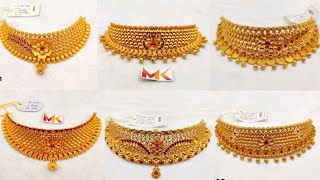 New Latest Chokkar Necklace Design Party Wear || #nacklace #jewellery #gold #viral #mangalsutra