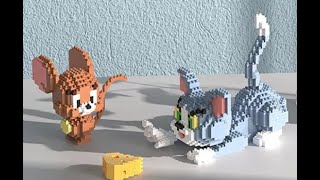 Cartoon Animal World Cat Mouse Pet Cheese From WISH Unboxing