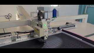 Leather Seat  Pattern Sewing | CNC auto upholstery sewing machine