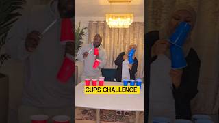 games challenge/ cups challenge / activities for kids and families / couples activities #shorts