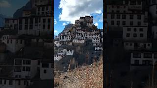 Exploring the  Kibber Village & Key Monastery in Spiti Valley #shorts