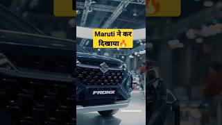 Maruti ने कर दिखाया🔥#fronx #marutifronx #shortsfeed #shortsfeed #grandvitara #shorts