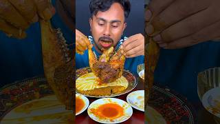 Spicy Full Goat Head Curry Eating #eating #eatingasmr #mukbang #shortvideo #asmr #reelsvideo #food