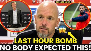 🚨URGENT!✅MAN UTD BOARD DROPS BOMBSHELL!!😱WHAT MADE TEN HAG TAKE THIS STEP?🚨HOT Utd NEWS! updates