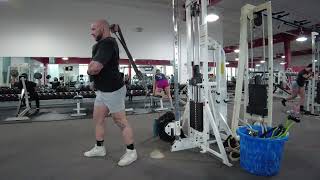 Road to 250lbs Day 60 RAW Training Session - Push day #bodybuilder #chestworkout #pushday #coaching