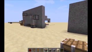 Minecraft Redstone Creations-Rotation Machine TUTORIAL