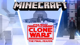 Minecraft Star Wars: Darth Vader Scene Recreation | The Clone Wars Season 7 -FINALE