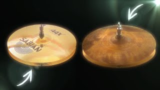 NEW Sabian Cymbals Comparison | AA & AAX Hi Hats #cymbals