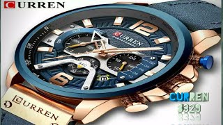 jam CURREN 8329 biru