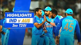 India VS Australia 3rd T20 Match Full Highlights 2022 | Ind vs Aus T20 Series video