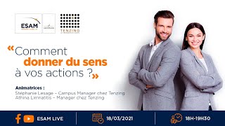 ESAM Live - Comment donner du sens à nos actions ?