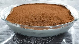 No Baking No Eggs Quick Tiramisu Dessert