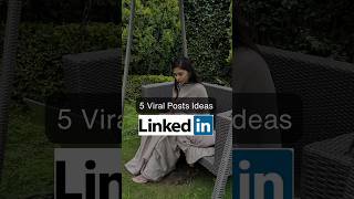 5 Linkedin Posts Ideas To Go Viral #linkedin