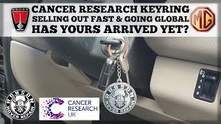 Robson Rover Repair Cancer Research keyrings selling out fast! Has yours arrived yet?