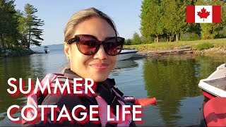 Summer Vlog 2021 Cottage Life | Northern Ontario | nature, wildlife, Sea-Doo, boating