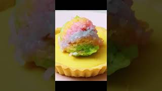 Mango Gökkuşağı Tart Tarifi | Kolay Yaz Mango Tatlısı Fikirleri #shorts #mango