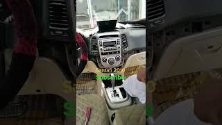 remove stereo Hyundai Santa Fe 2010