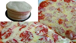 Making my own version of pizza dough