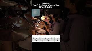 Maroon 5 - Won't Go Home Without You DRUM COVER 4