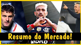 ARRASCAETA NO BOCA JUNIORS? VEGETTI RENOVA COM O VASCO! TIAGO NUNES É DEMITIDO DO BOTAFOGO!