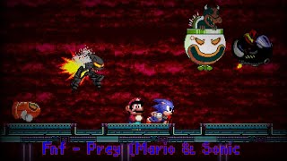 Friday Night Funkin (Sonic.Exe Mod) - Prey [Sonic & Mario] {Duo's} - Sprites Animation