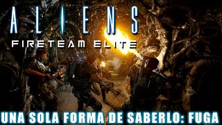 ALIENS : FIRETEAM ELITE - UNA SOLA FORMA DE SABERLO : FUGA | PS5 | Gameplay en español