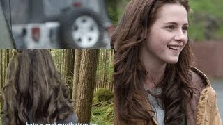 Bella Swan Inspired Hair Tutorial Twilight using curing iron!