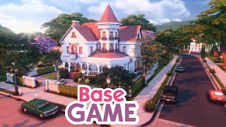 BASE GAME ONLY! - Family Mansion - The Sims 4 - Speed Build