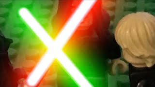 Luke vs Vader (LEGO Stop Motion)