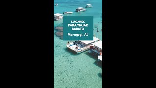 Maragogi, Alagoas: Melhores Lugares para Viajar Barato no Brasil #shorts