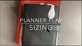 Planner Play - Sizing