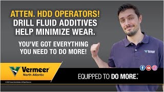 Attention HDD Operators! Drill fluid additives are your friend. Here's why.