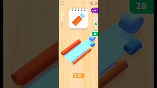 COLOR ROLL 3D ALL LEVELS GAMEPLAY ANDROID, IOS MOBILE LEVEL 9 #shorts GAMES