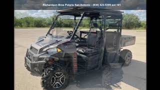 2014 Polaris® Ranger Crew® 900 EPS Titanium Matte Metalli...