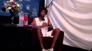 Gael Monfils Legg Mason Finals Press Conference