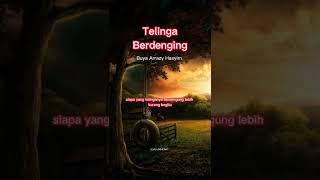 Telinga Berdenging - Buya Arazy Hasyim