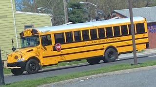 Villani Bus Company Spotting their School Buses Compilation Part 2