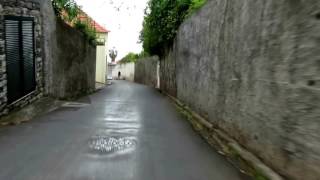 Toboggan Ride in Madeira