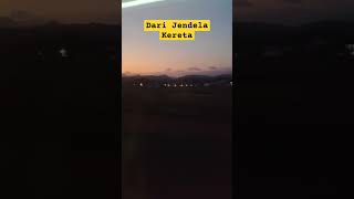 Jendela Kereta #keretaapi #perjalanan #keretaapiindonesia