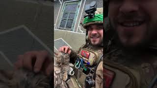 Пухнасті помічники ЗСУ. #зсу #україна #news #ukraine #armylife #воїни #military #war #asmr